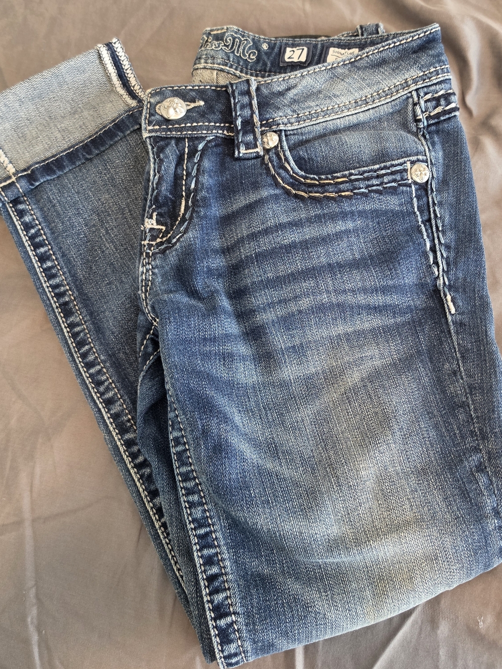 MISS ME Signature Skinny Jeans